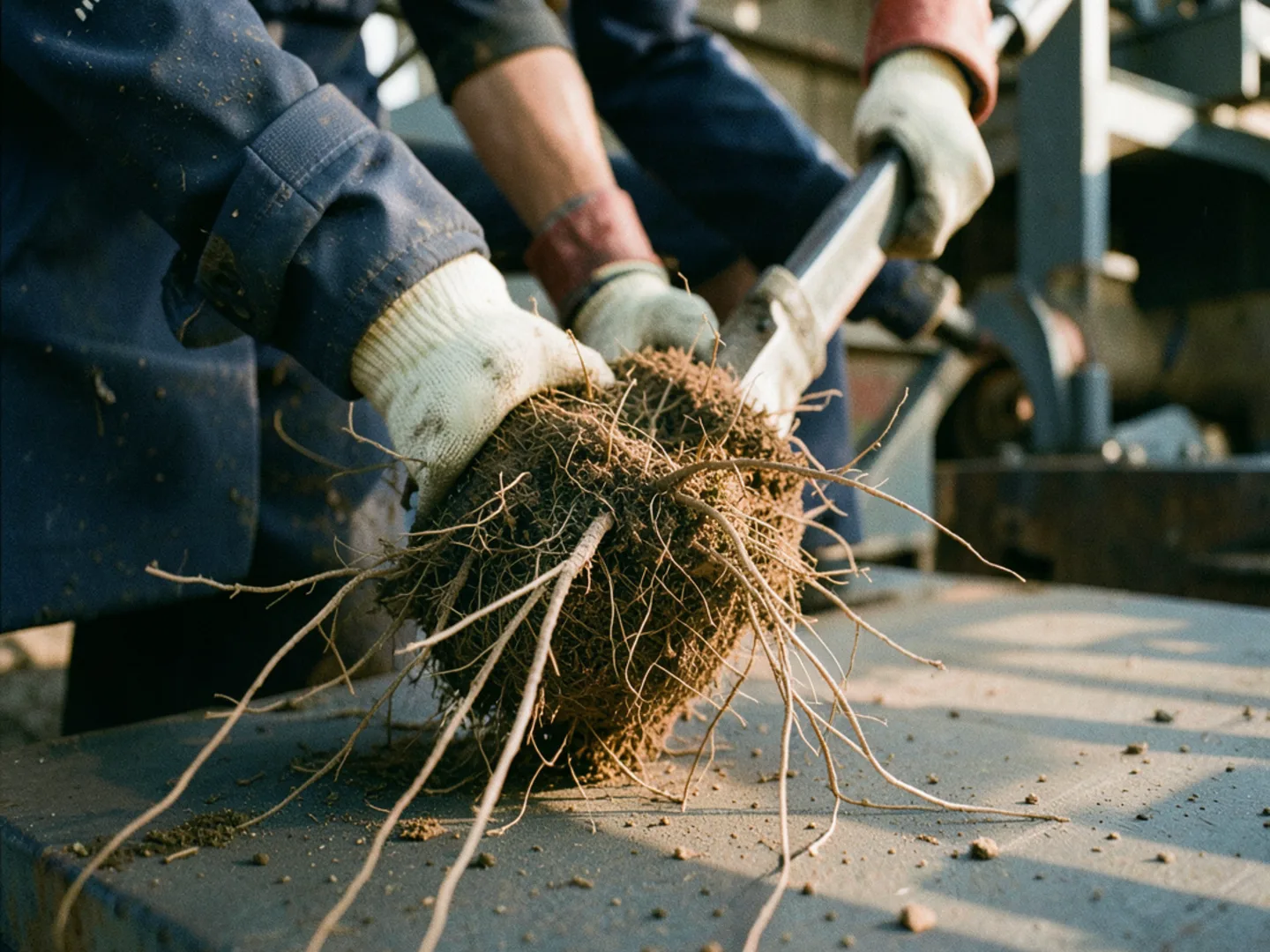Hairline Feeder Roots vs. Pipe-Choking Taproot Masses - diagnostic visual